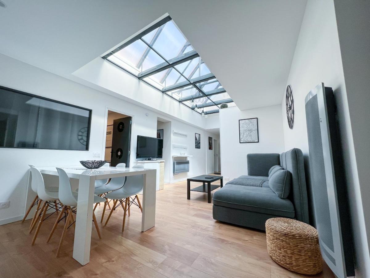 Loft Apaisant Dans Quartier Calme Apartment สตราสบูร์ก ภายนอก รูปภาพ